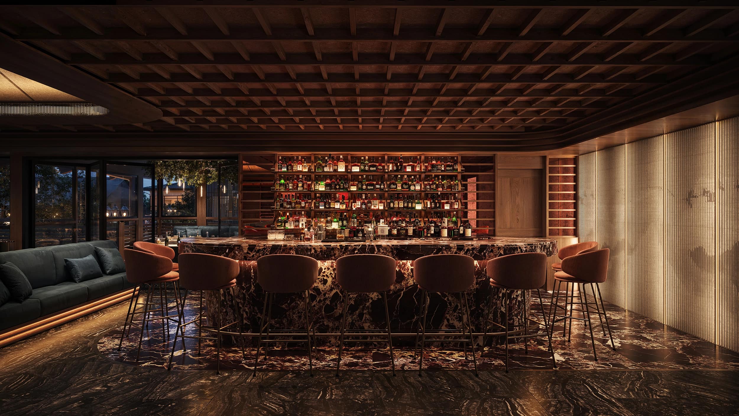 Aspen Club Interiors — 1 / 3